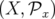 (X, 𝒫  )
      x  