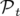 𝒫
  t  