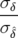 σδ
---
σˆδ