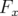 Fx  