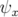 ψx  