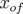 x
 of  