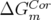     Cor
ΔG  m  
