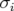 σi  