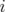 i  