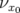 νx0   