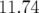 11.74  