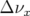Δ νx  