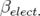 βelect.  