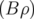 (B ρ)  