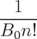  1
B-n!-
 0