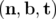 (n, b,t)  