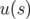 u (s)  