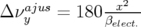 ajus    --x2--
Δνy=180 βelect.   