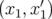 (x1,x′1)  