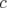 c 
