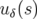 u δ(s)  