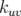 k
 uv  