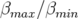 β∕β
maxmin  