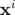  i
x  