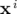  i
x  