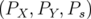 (PX,PY ,Ps)  