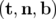 (t,n, b)  