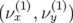(ν(x1),ν(1y))  